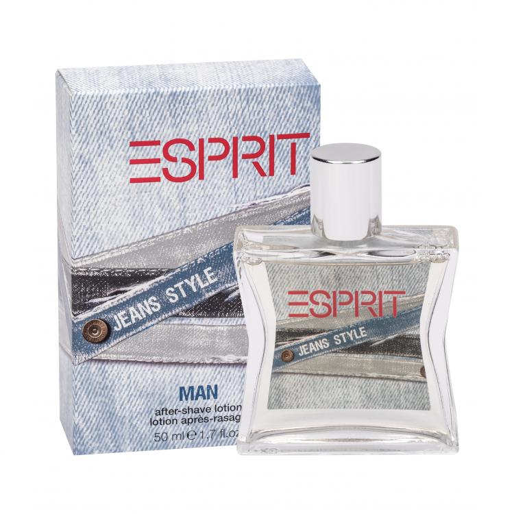 Esprit Jeans Style Voda po holení pro muže 50 ml