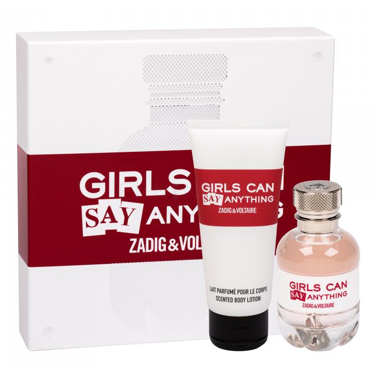 Zadig &amp; Voltaire Girls Can Say Anything Dárková kazeta parfémovaná voda 50 ml + tělové mléko 100 ml
