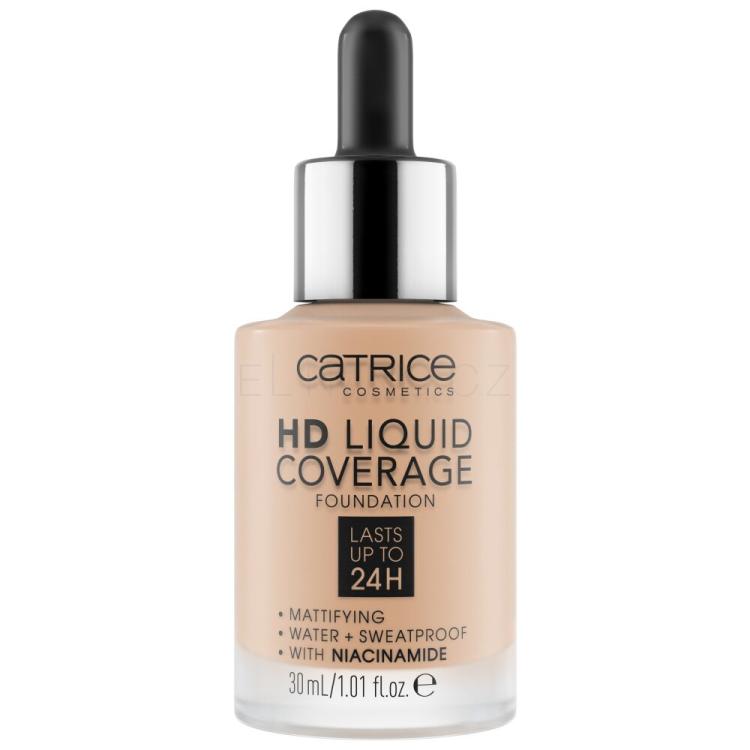 Catrice HD Liquid Coverage 24H Make-up pro ženy 30 ml Odstín 030 Sand Beige