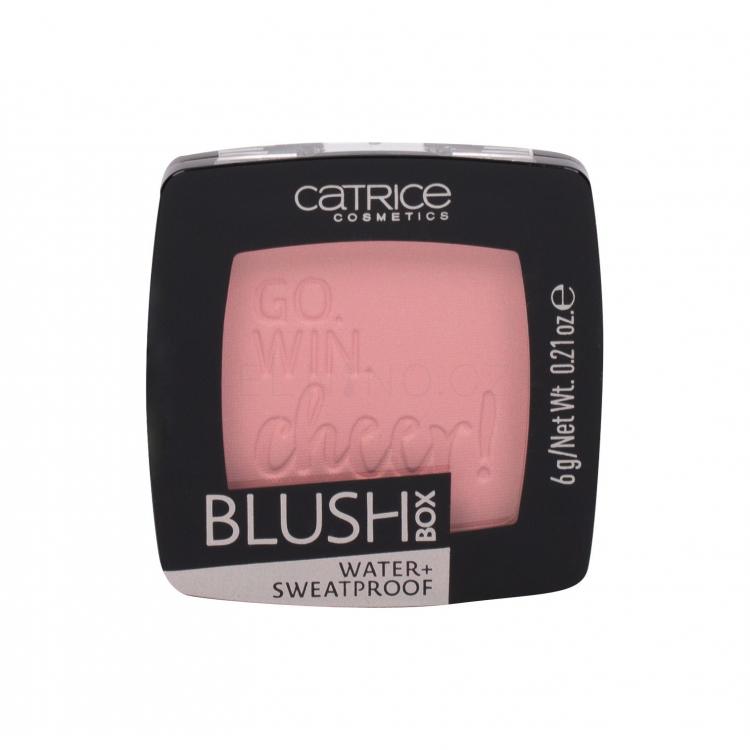 Catrice Blush Box Tvářenka pro ženy 6 g Odstín 020 Glistening Pink