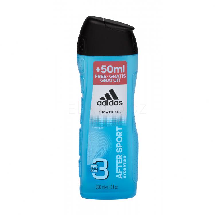 Adidas 3in1 After Sport Sprchový gel pro muže 300 ml
