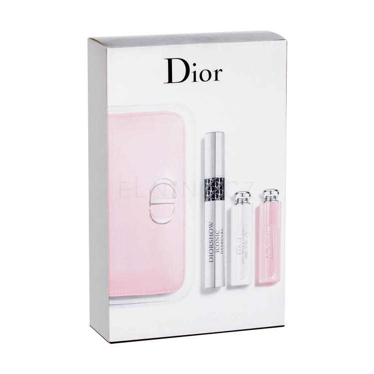 Christian Dior Diorshow Iconic Overcurl Dárková kazeta řasenka 10 ml + korektor 002 3,5 g + balzám na rty 001 3,5 g poškozená krabička