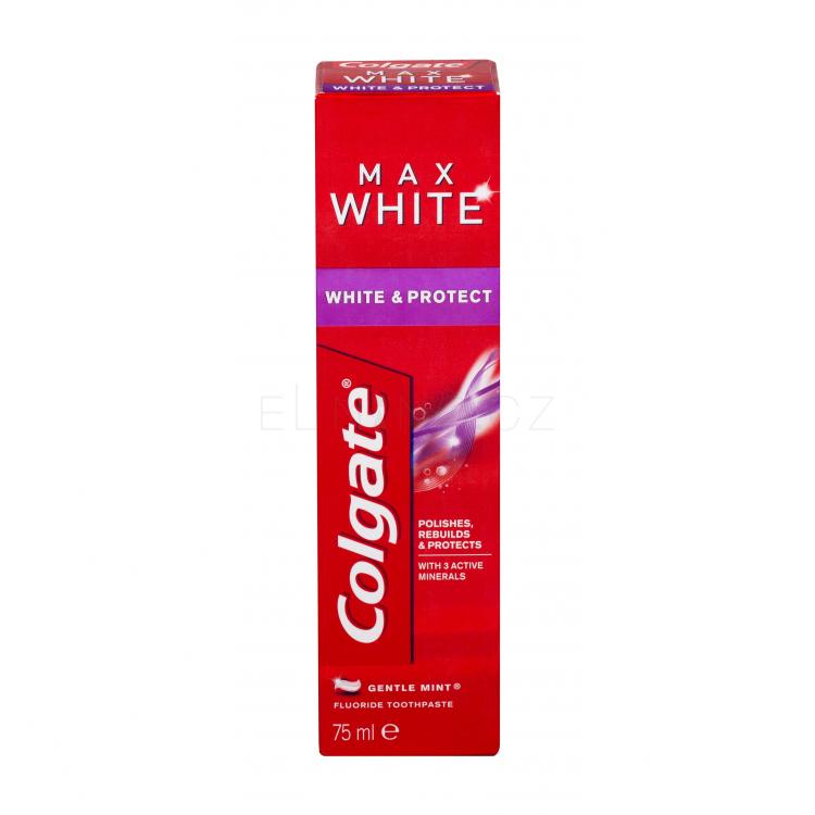 Colgate Max White White &amp; Protect Zubní pasta 75 ml
