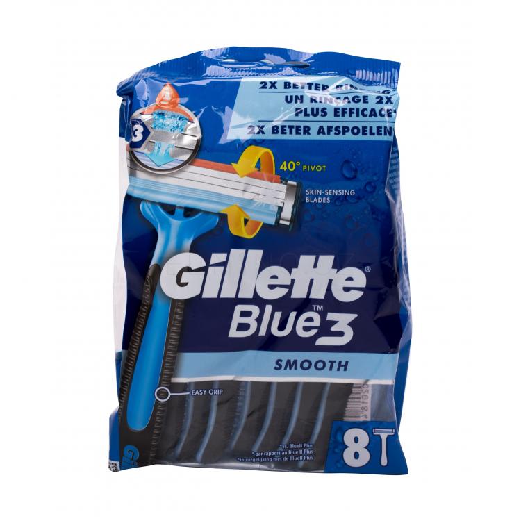 Gillette Blue3 Smooth Holicí strojek pro muže 8 ks