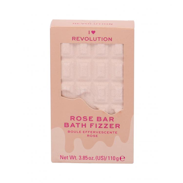 I Heart Revolution Chocolate Bomba do koupele pro ženy 110 g Odstín Rose