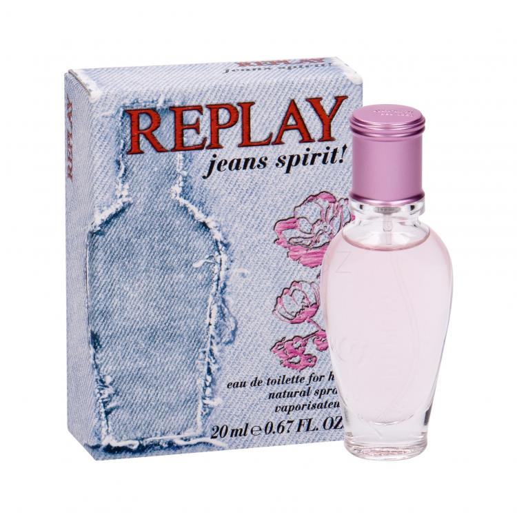 Replay Jeans Spirit! For Her Toaletní voda pro ženy 20 ml