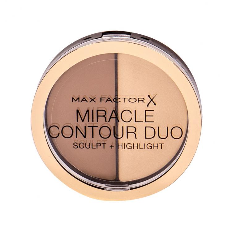 Max Factor Miracle Contour Duo Bronzer pro ženy 11 g Odstín Light/Medium
