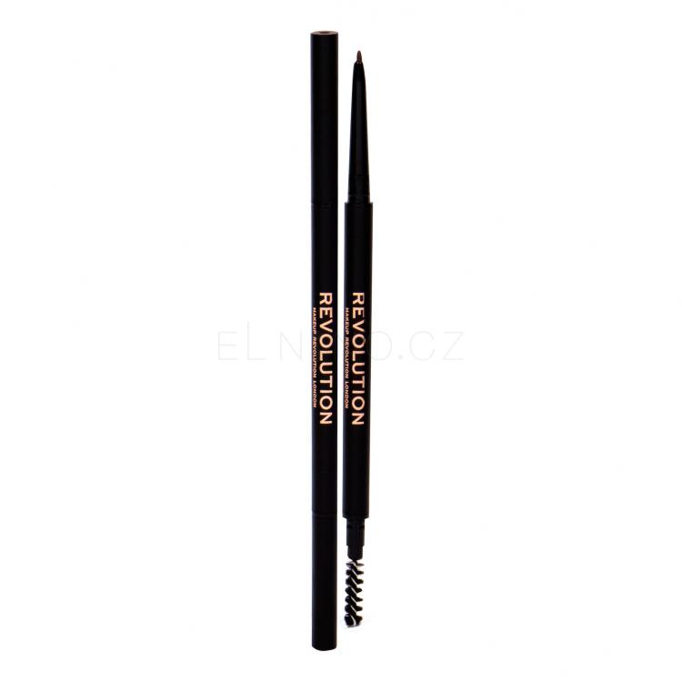 Makeup Revolution London Precise Brow Pencil Tužka na obočí pro ženy 0,05 g Odstín Medium Brown