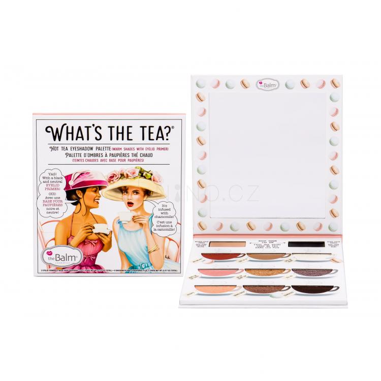 TheBalm What´s the Tea? Hot Tea Eyeshadow Palette Oční stín pro ženy 12,6 g