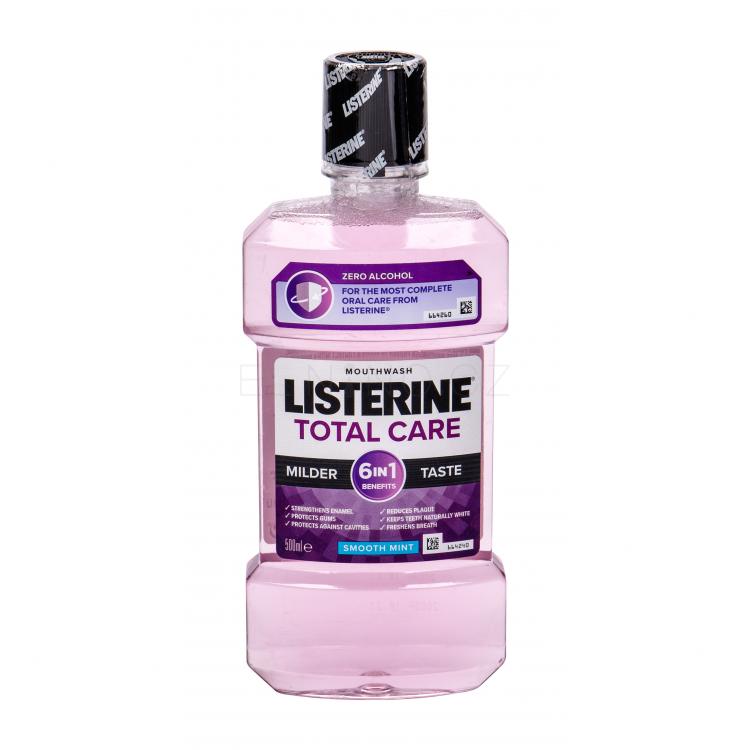 Listerine Total Care Mild Taste Smooth Mint Mouthwash Ústní voda 500 ml