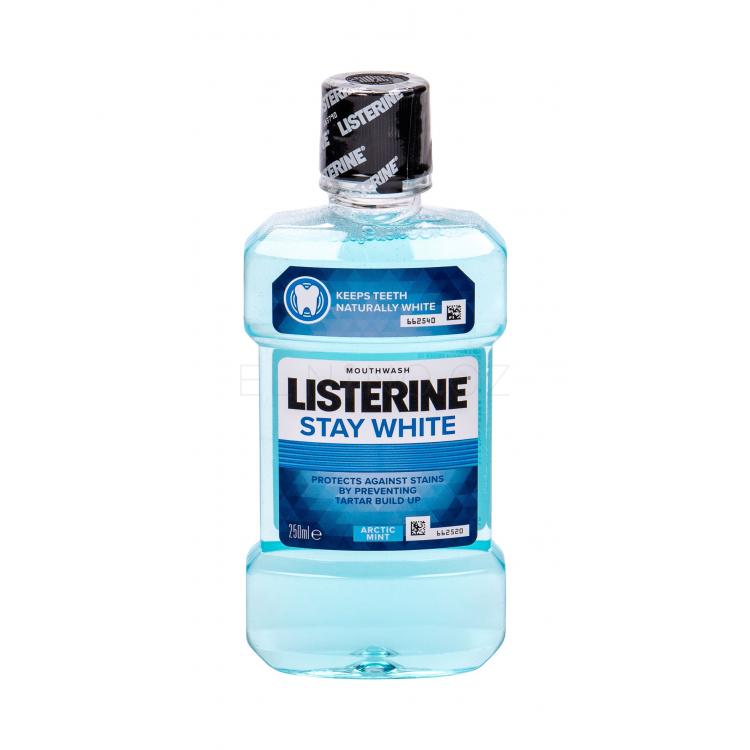 Listerine Stay White Mouthwash Ústní voda 250 ml