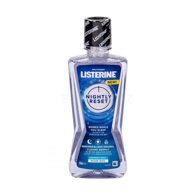 Listerine Advanced Nightly Reset Mild Taste Mouthwash Ústní voda 400 ml