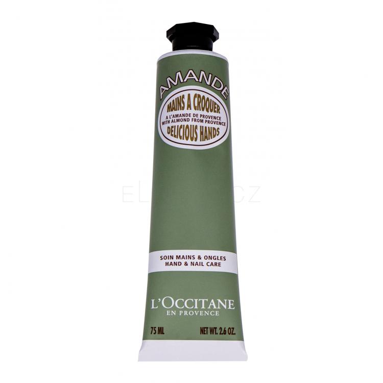 L&#039;Occitane Almond (Amande) Delicious Hands Krém na ruce pro ženy 75 ml