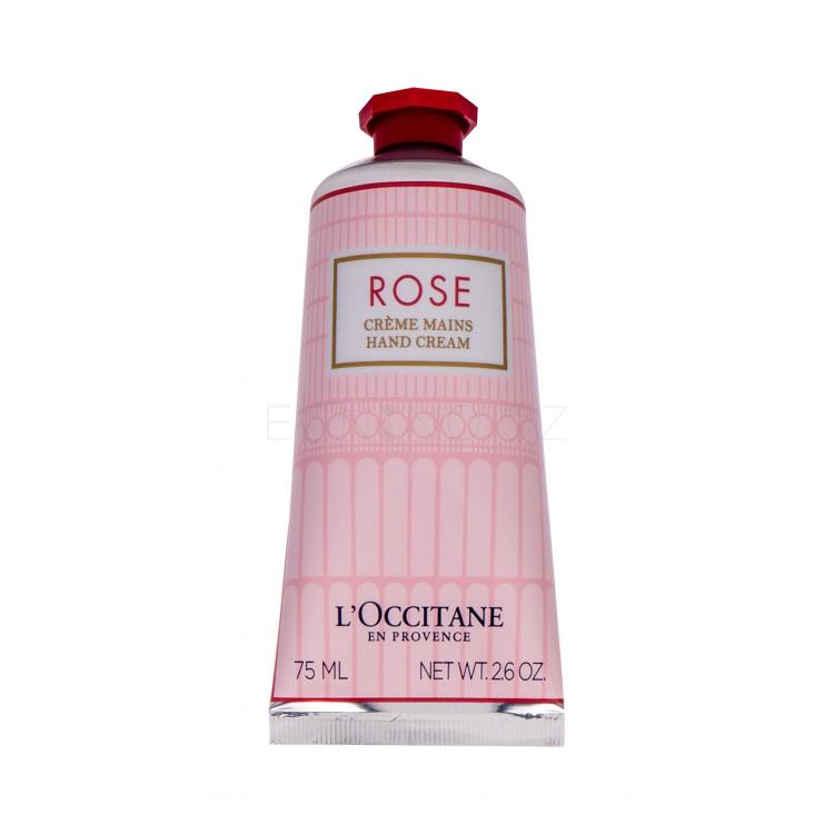 L&#039;Occitane Rose Hand Cream Limited Edition Krém na ruce pro ženy 75 ml