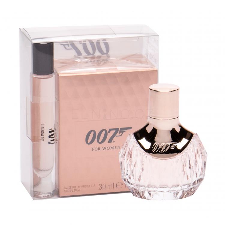 James Bond 007 James Bond 007 For Women II Dárková kazeta parfémovaná voda 30 ml + parfémovaná voda 7,4 ml