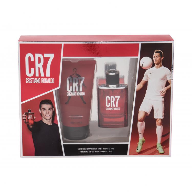 Cristiano Ronaldo CR7 Dárková kazeta toaletní voda 30 ml + sprchový gel 150 ml