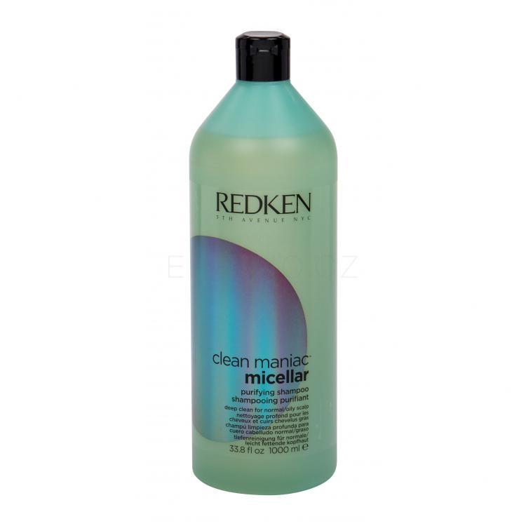 Redken Clean Maniac Micellar Šampon pro ženy 1000 ml
