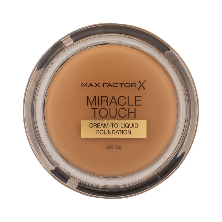 Max Factor Miracle Touch Cream-To-Liquid SPF30 Make-up pro ženy 11,5 g Odstín 083 Golden Tan