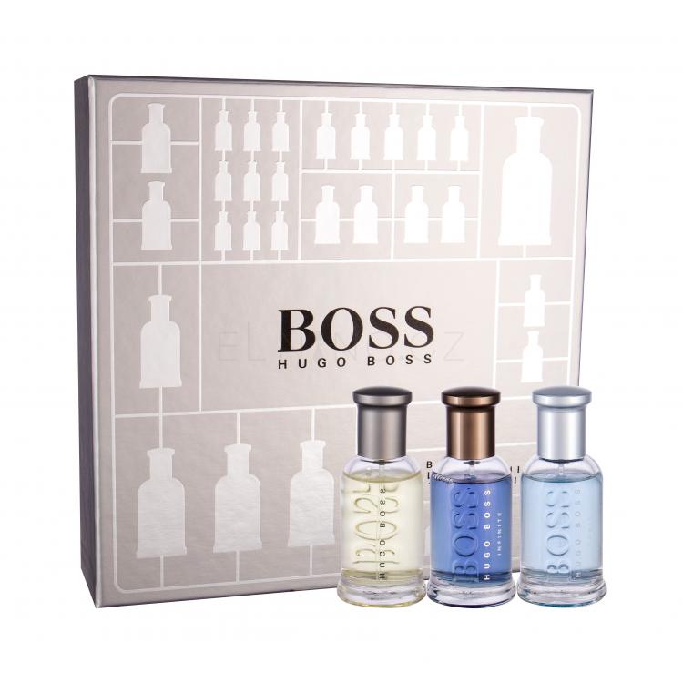 HUGO BOSS Boss Bottled Collection Dárková kazeta toaletní voda Boss Bottled 30 ml + parfémovaná voda Boss Bottled Infinite 30 ml + toaletní voda Boss Bottled Tonic 30 ml