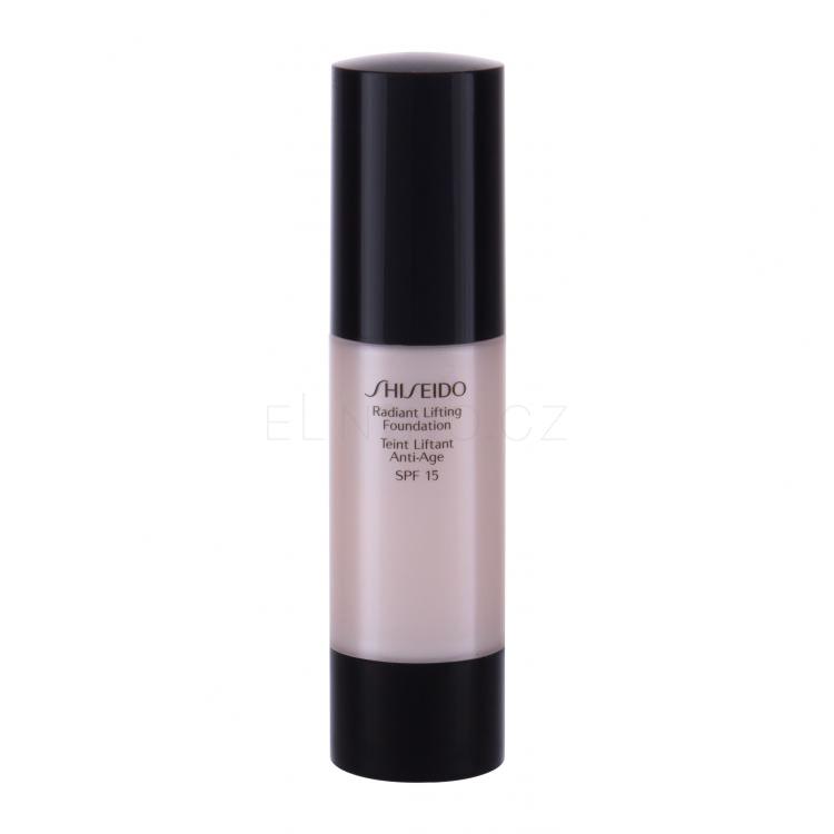 Shiseido Radiant Lifting Foundation SPF15 Make-up pro ženy 30 ml Odstín 160 Natural Deep Ivory
