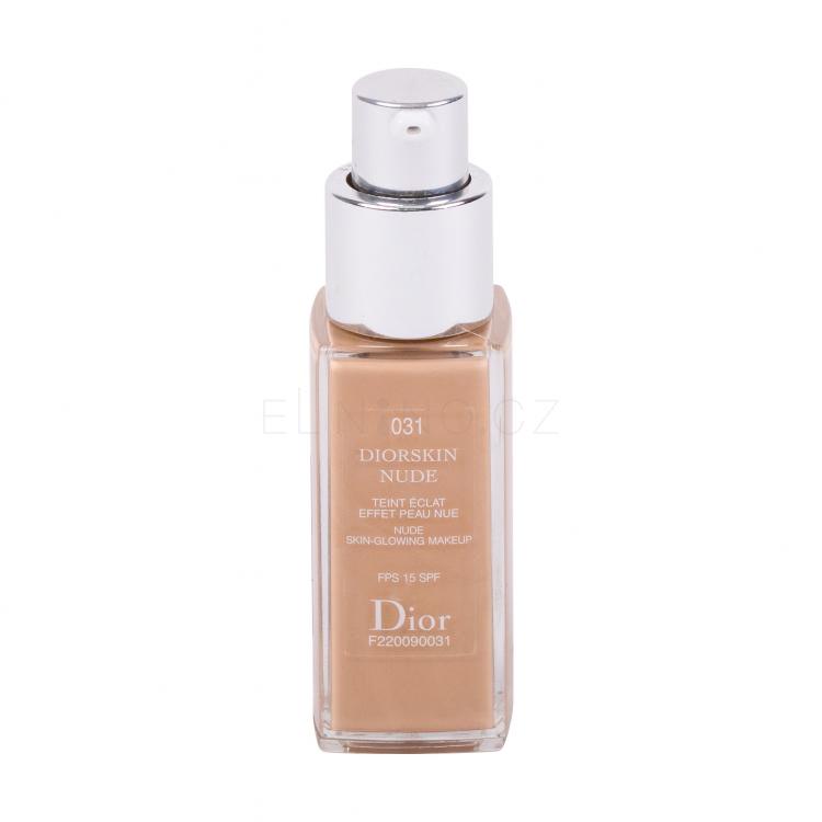 Christian Dior Diorskin Nude SPF15 Make-up pro ženy 20 ml Odstín 031 tester