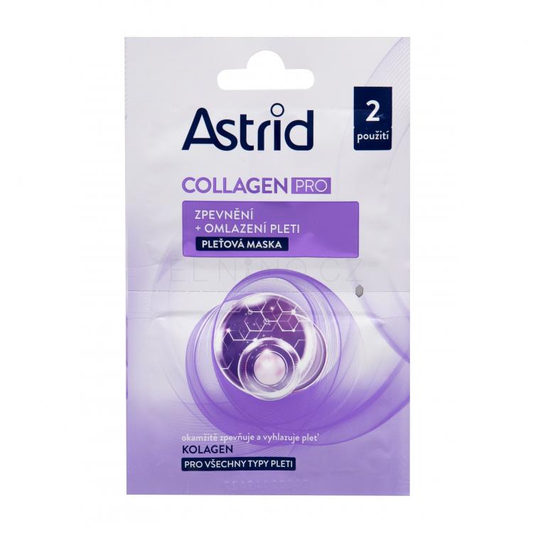 Astrid Collagen PRO Pleťová maska pro ženy 16 ml