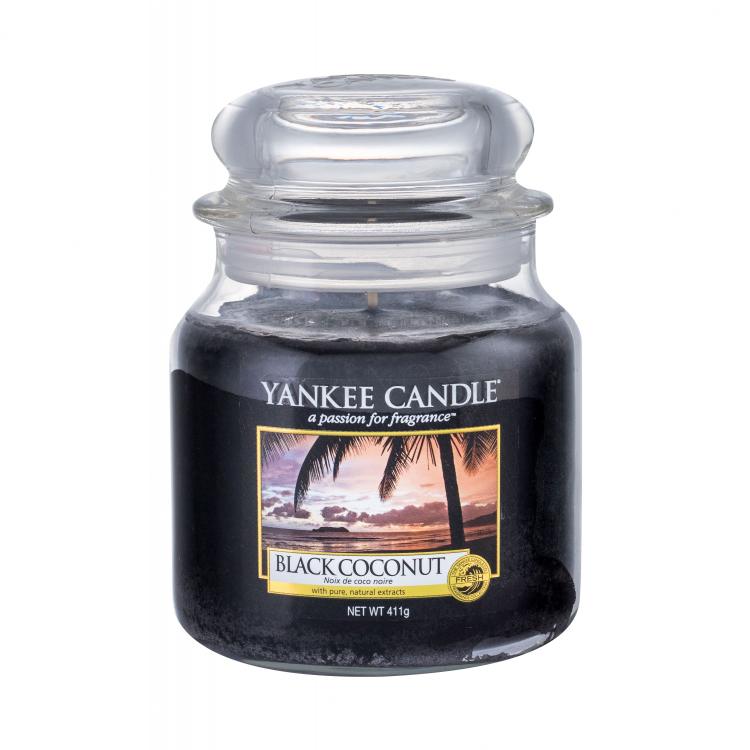 Yankee Candle Black Coconut Vonná svíčka 411 g