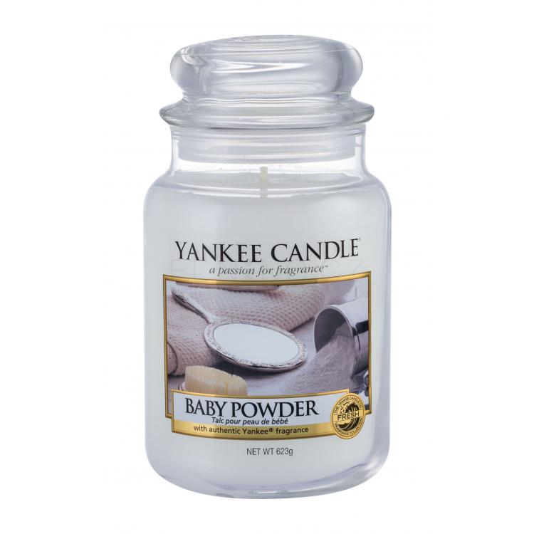 Yankee Candle Baby Powder Vonná svíčka 623 g