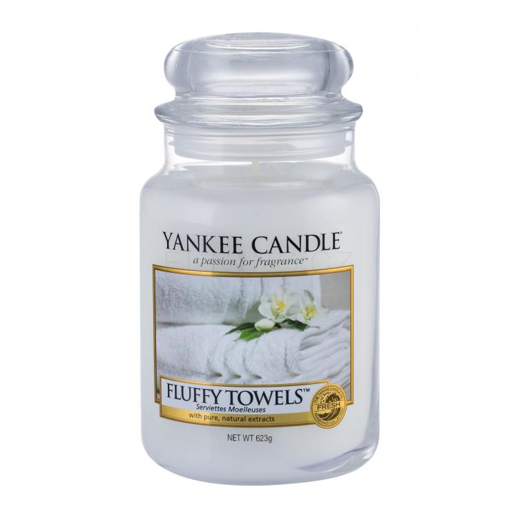 Yankee Candle Fluffy Towels Vonná svíčka 623 g