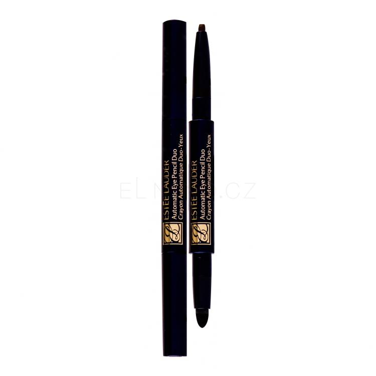 Estée Lauder Automatic Eye Pencil Duo Tužka na oči pro ženy 0,2 g Odstín 09 Walnut Brown tester