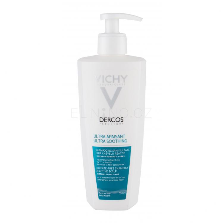 Vichy Dercos Ultra Soothing Normal to Oily Šampon pro ženy 390 ml