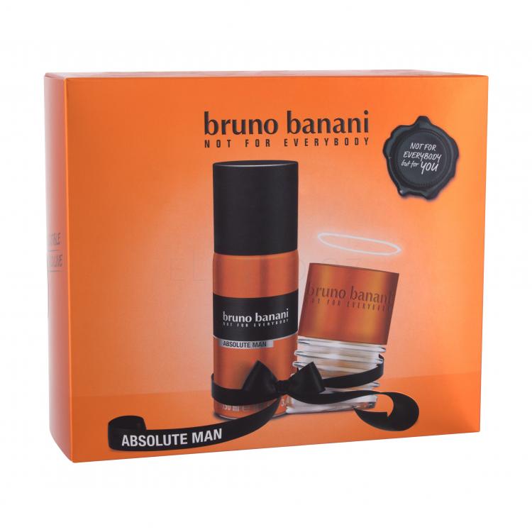 Bruno Banani Absolute Man Dárková kazeta toaletní voda 30 ml + deodorant 150 ml