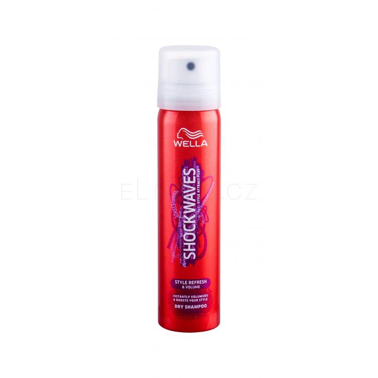 Wella Shockwaves Refresh &amp; Volume Suchý šampon pro ženy 65 ml