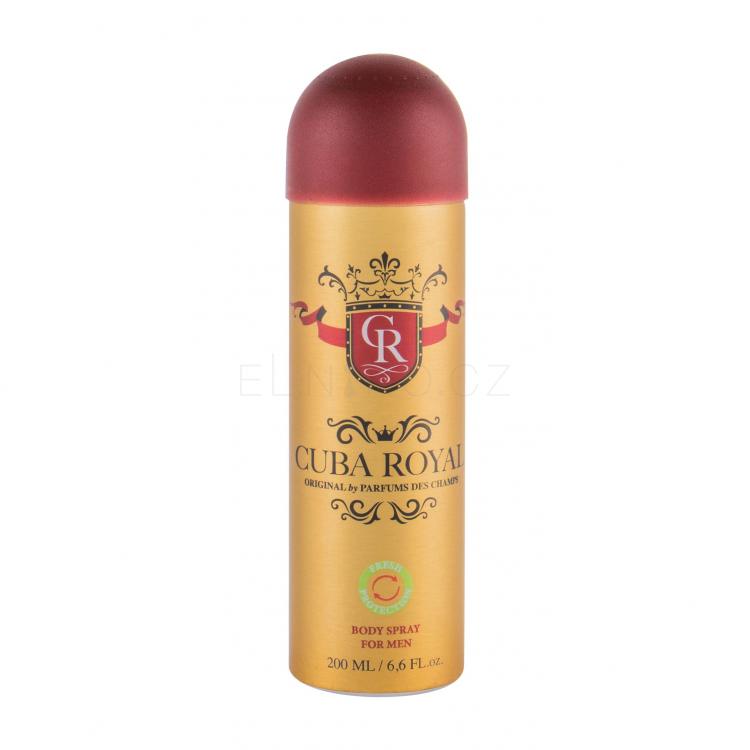 Cuba Royal Deodorant pro muže 200 ml