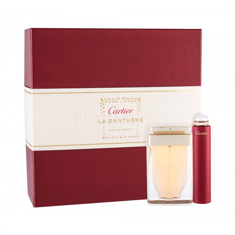 Cartier La Panthère Dárková kazeta parfémovaná voda 75 ml + parfémovaná voda 15 ml