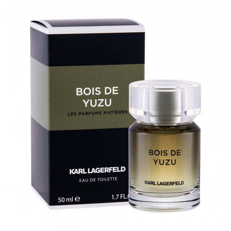 Karl Lagerfeld Les Parfums Matières Bois de Yuzu Toaletní voda pro muže 50 ml