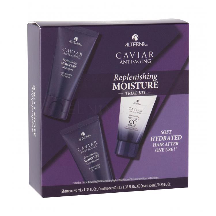 Alterna Caviar Anti-Aging Replenishing Moisture Dárková kazeta šampon 40 ml + kondicionér 40 ml + CC krém 25 ml