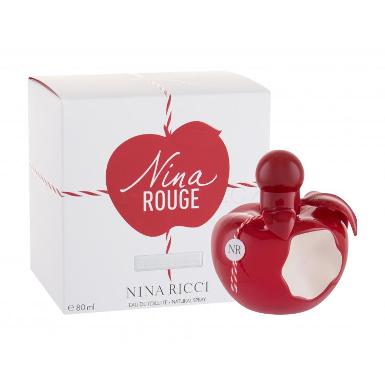 Nina Ricci Nina Rouge Toaletní voda pro ženy 80 ml