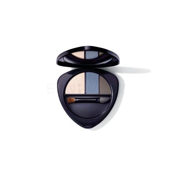 Dr. Hauschka Eyeshadow Trio Oční stín pro ženy 4,4 g Odstín 01 Sapphire