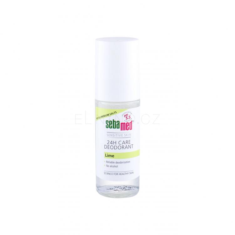SebaMed Sensitive Skin 24H Care Lime Deodorant pro ženy 50 ml