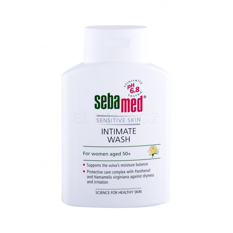 SebaMed Sensitive Skin Intimate Wash Age 50+ Intimní kosmetika pro ženy 200 ml