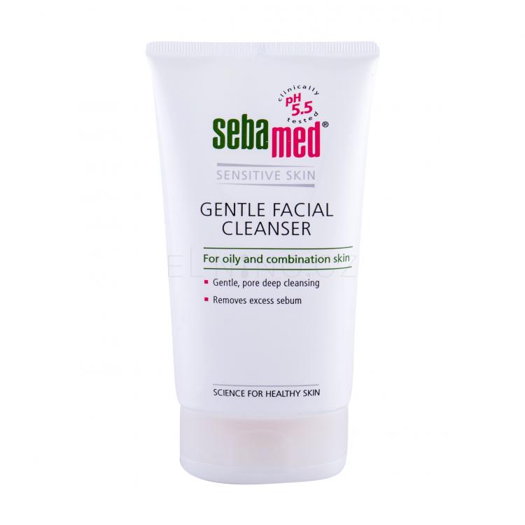 SebaMed Sensitive Skin Gentle Facial Cleanser Oily Skin Čisticí gel pro ženy 150 ml