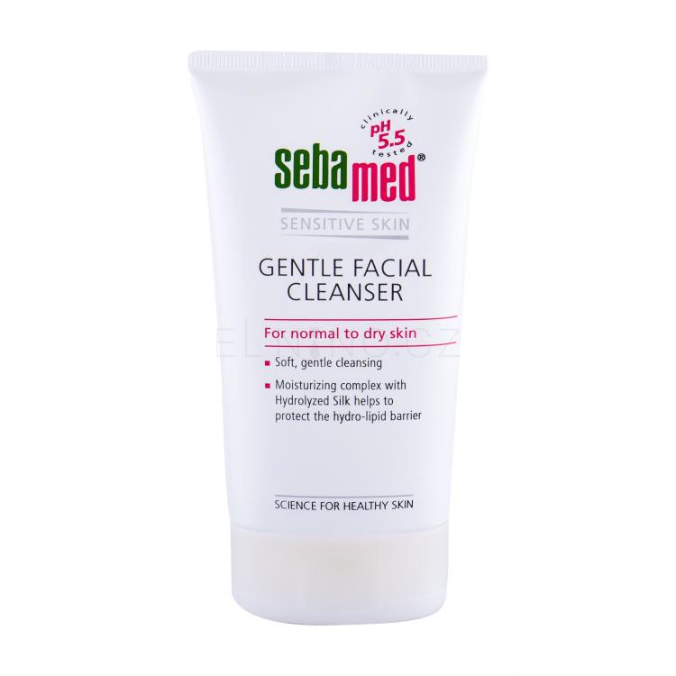 SebaMed Sensitive Skin Gentle Facial Cleanser Normal Skin Čisticí gel pro ženy 150 ml