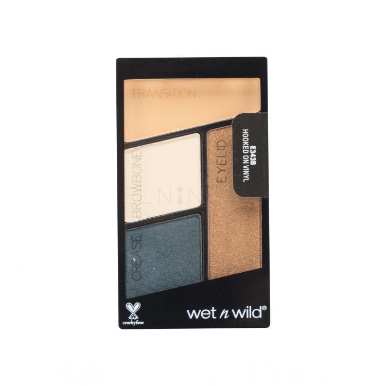 Wet n Wild Color Icon Quad Oční stín pro ženy 4,5 g Odstín Hooked On Vinyl