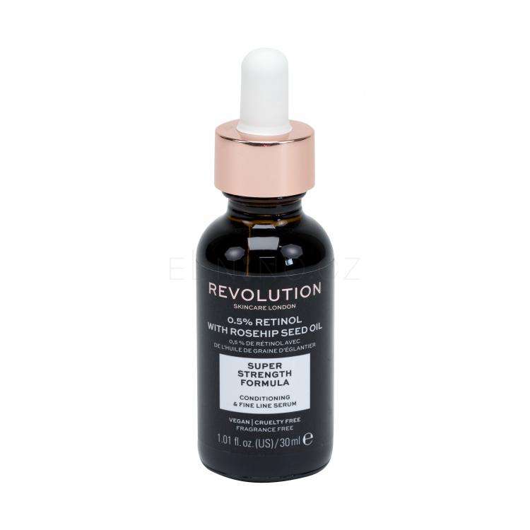 Revolution Skincare Skincare 0,5% Retinol with Rosehip Seed Oil Pleťové sérum pro ženy 30 ml