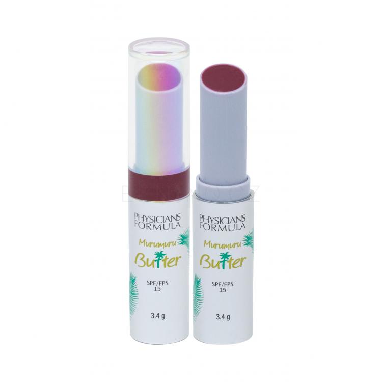 Physicians Formula Murumuru Butter Lip Cream SPF15 Balzám na rty pro ženy 3,4 g Odstín Acaí Berry
