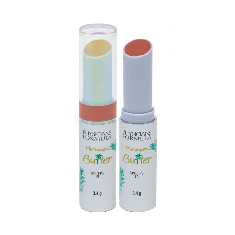 Physicians Formula Murumuru Butter Lip Cream SPF15 Balzám na rty pro ženy 3,4 g Odstín Brazilian Sunset