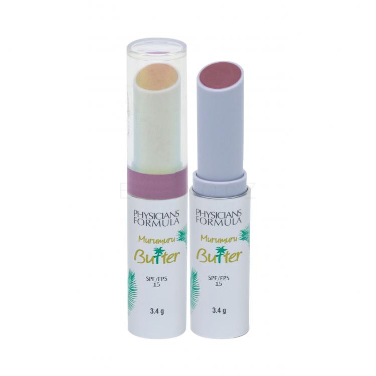 Physicians Formula Murumuru Butter Lip Cream SPF15 Balzám na rty pro ženy 3,4 g Odstín Mauvin´ To Brazil