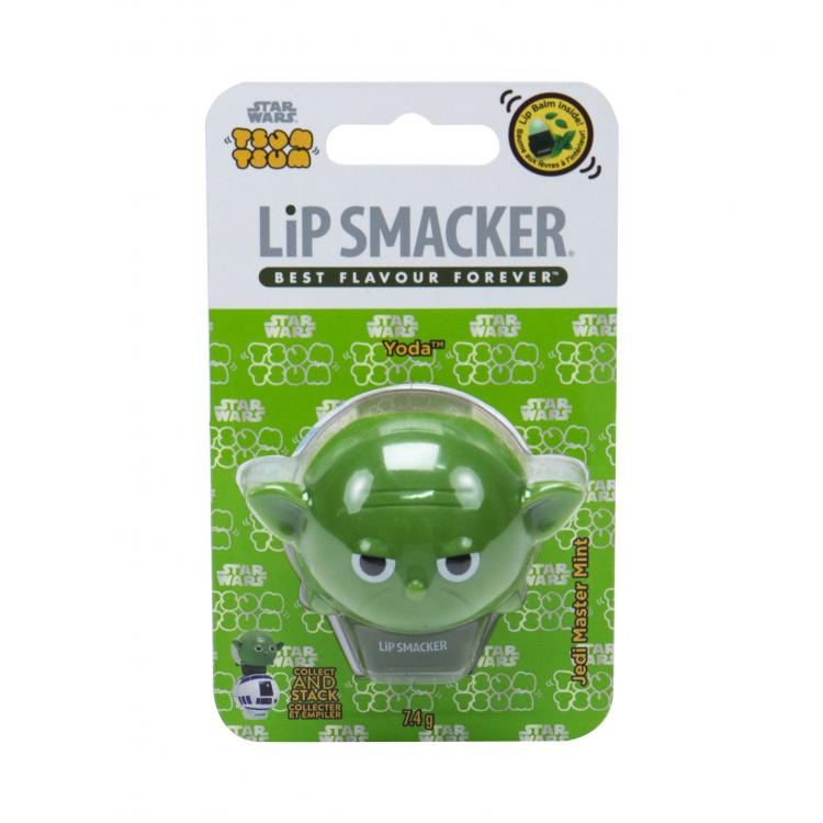 Lip Smacker Star Wars Yoda Balzám na rty pro děti 7,4 g Odstín Jedi Master Mint