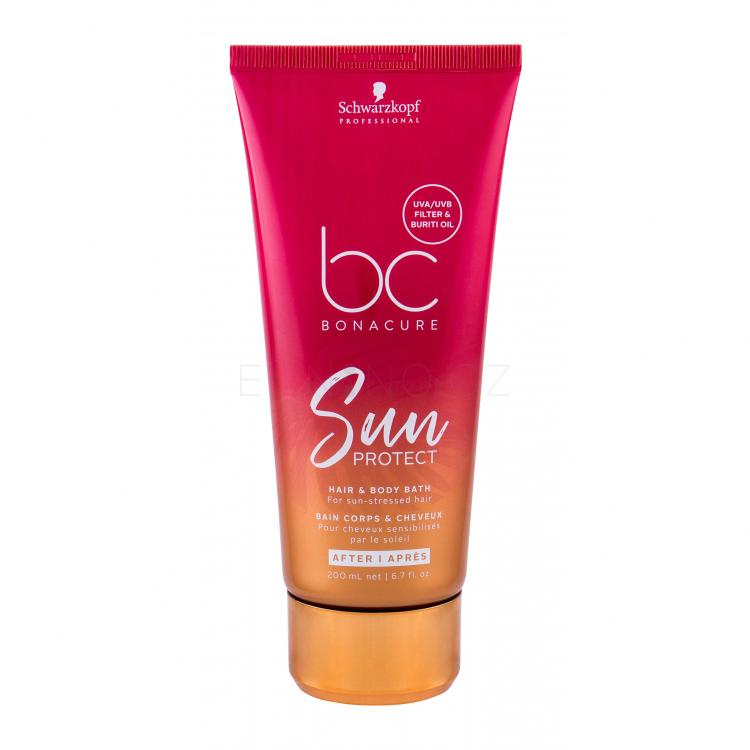 Schwarzkopf Professional BC Bonacure Sun Protect Hair &amp; Body Bath Šampon pro ženy 200 ml